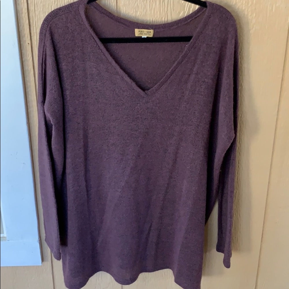 NEVER WORN Piko Purple Sweater
